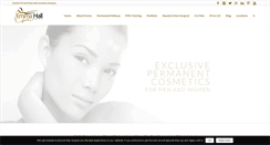 Desktop Screenshot of emmahallbeauty.com